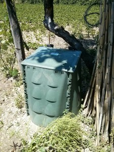 Composter in una posizione ottimale