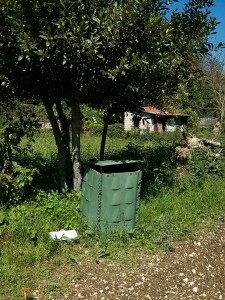 Composter in posizione ottimale