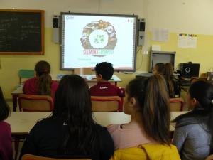 Gli alunni all'incontro